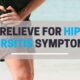 Relieve for hip bursitis symptoms
